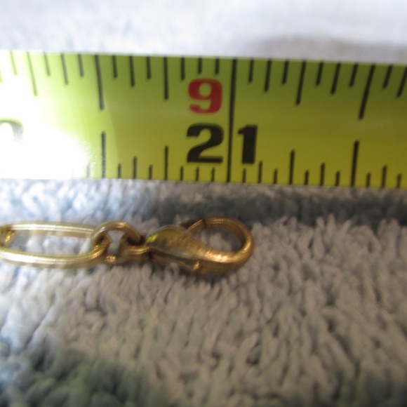 Vintage 21 Inch Stylish Rustic Gold Tone Necklace - Picture 6 of 6